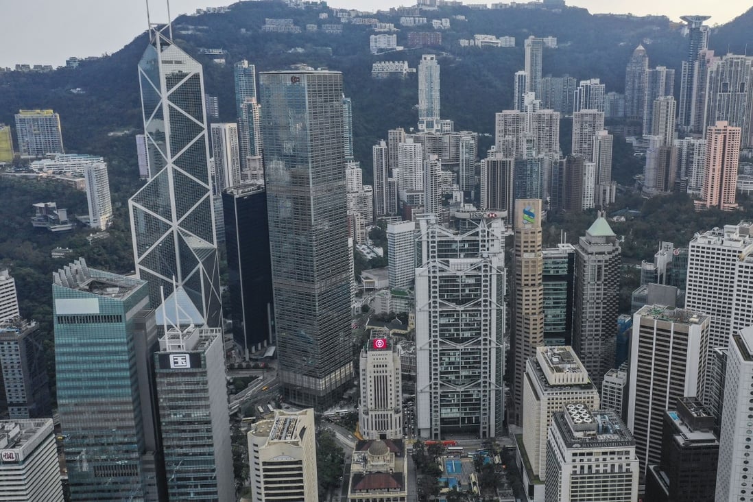 Office vacancy rates in Hong Kong have jumped to a 14-year high. Photo: Winson Wong