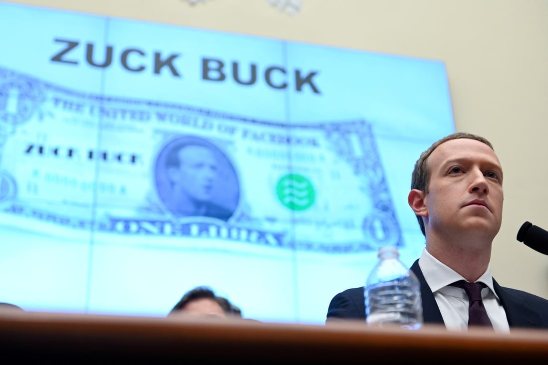 Last week, Facebook founder Mark Zuckerberg told US lawmakers that Libra was essential to projecting American financial leadership around the world. Photo: Reuters