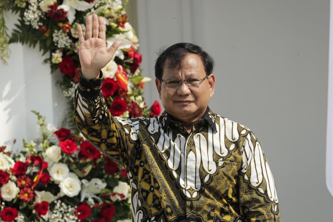 Prabowo Subianto, Indonesia’s new Defence Minister. Photo: Reuters