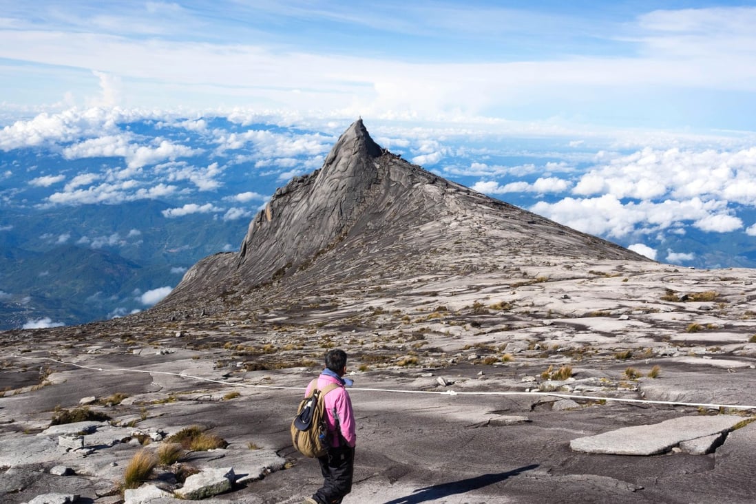The peak of Mount Kinabalu, in Sabah, Malaysia, on the island of Borneo. Photo: Alamy