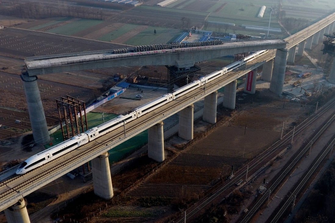 Beijing-Shanghai High Speed Railway has applied to list on the Shanghai stock market. Photo: Xinhua