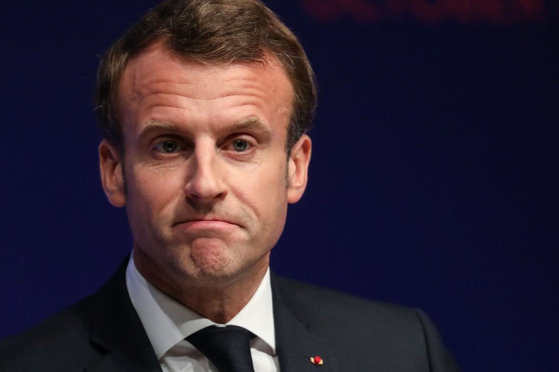 French President Emmanuel Macron will attend the event in Shanghai. Photo: Reuters