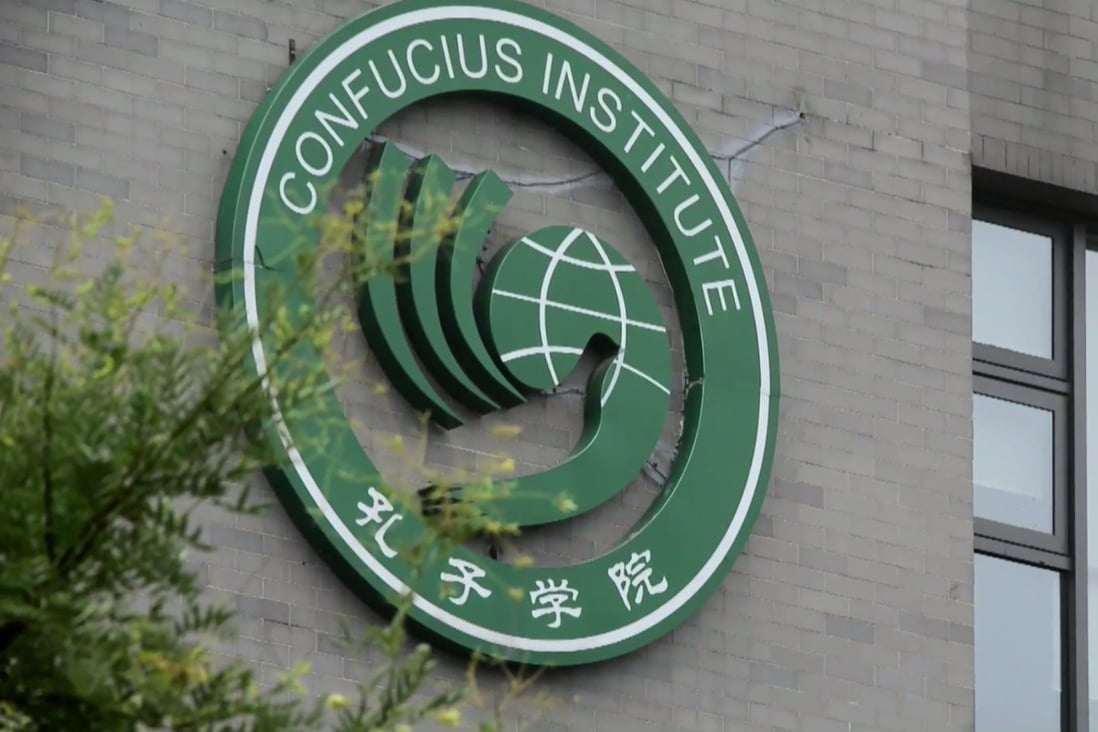 Song Xinning, a former director of the Confucius Institute in Brussels, denies supporting Chinese intelligence activities in the city. Photo: Doris Liu