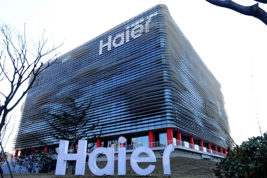 Chinese home appliance maker Haier’s headquarters in Qingdao, eastern China, in 2014. Casarte is a successful premium brand under Haier. Photo: AP