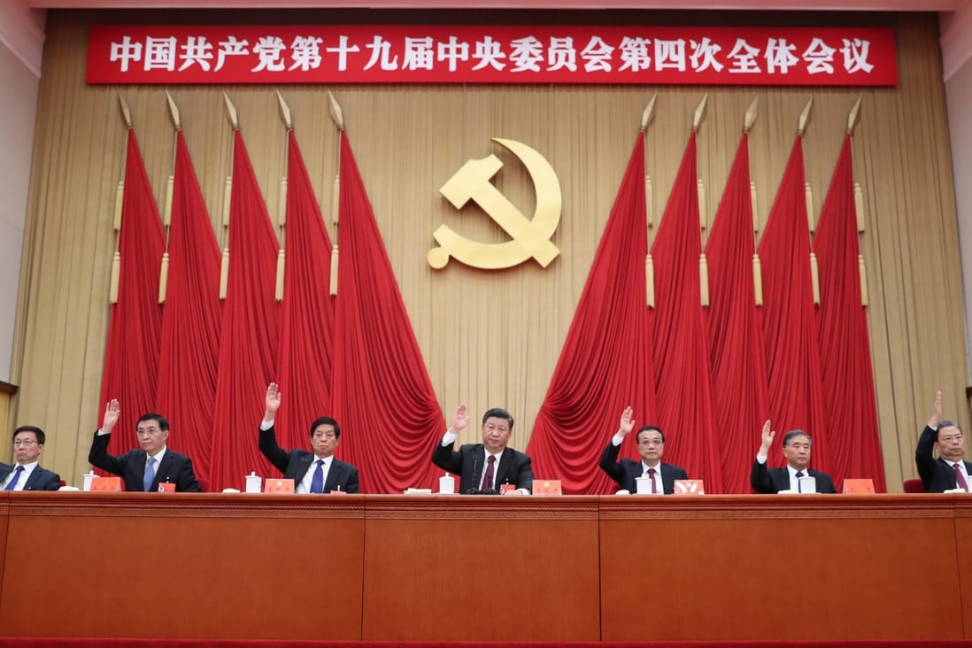 The plenum session of the Chinese Communist Party’s Central Committee ended on Thursday. Photo: Xinhua