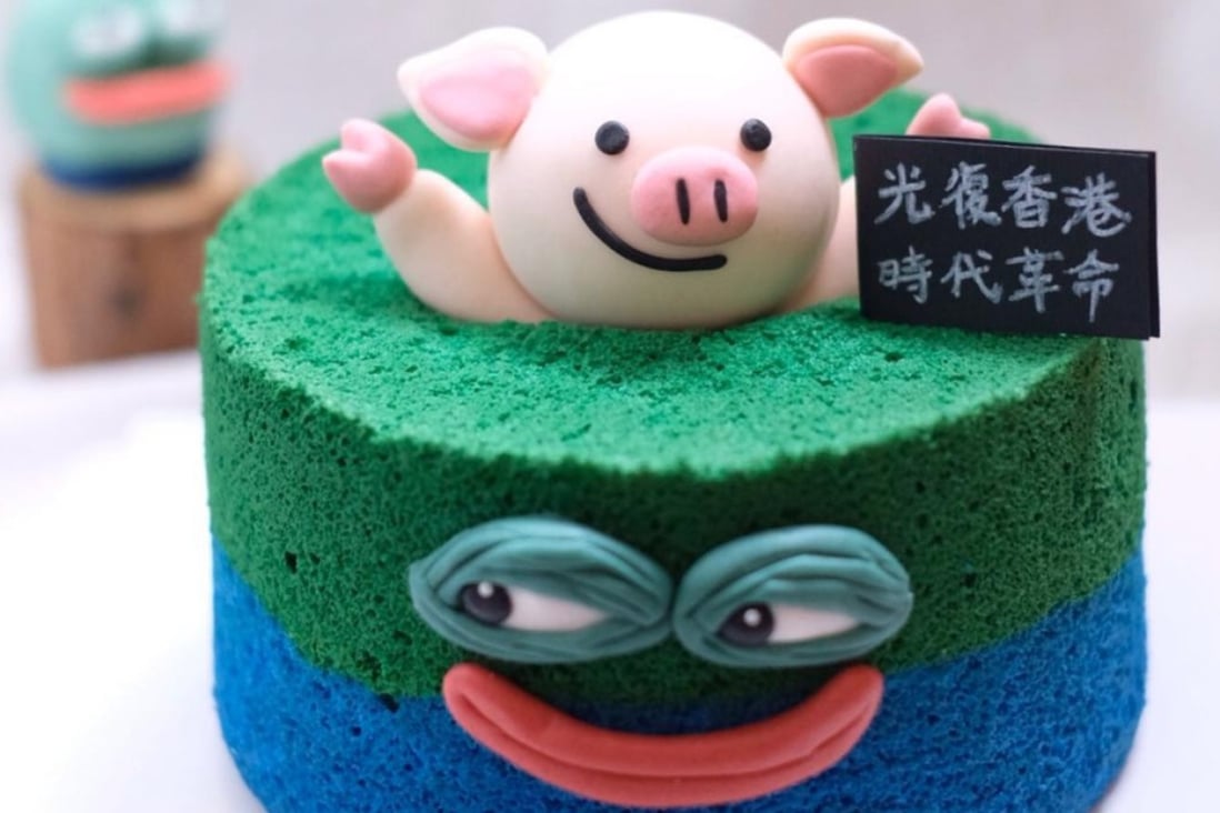 Three Bakeries Making Hong Kong Protest Cakes Like The One Cake International Banned From Competition South China Morning Post