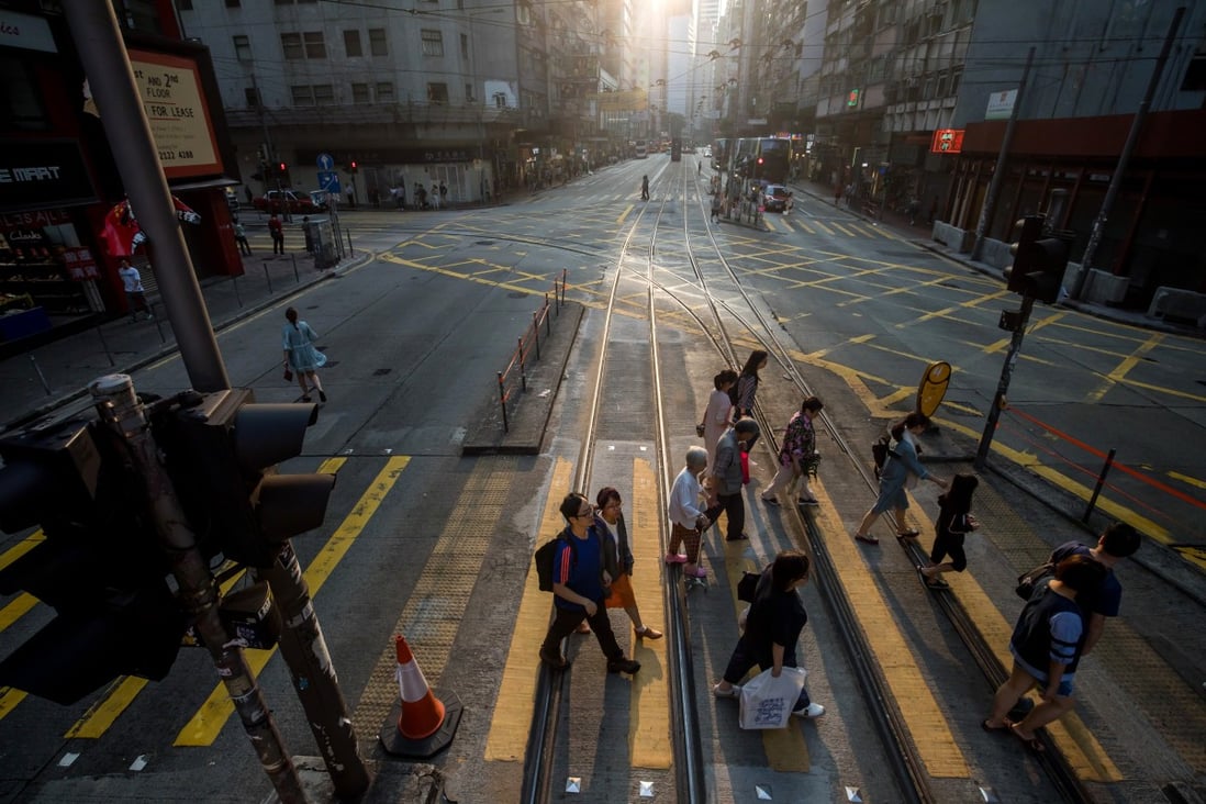 Only 215 shops changed hands in Hong Kong last month, down 42 per cent year on year because of the protests, according to Centaline Commercial. Photo: Bloomberg