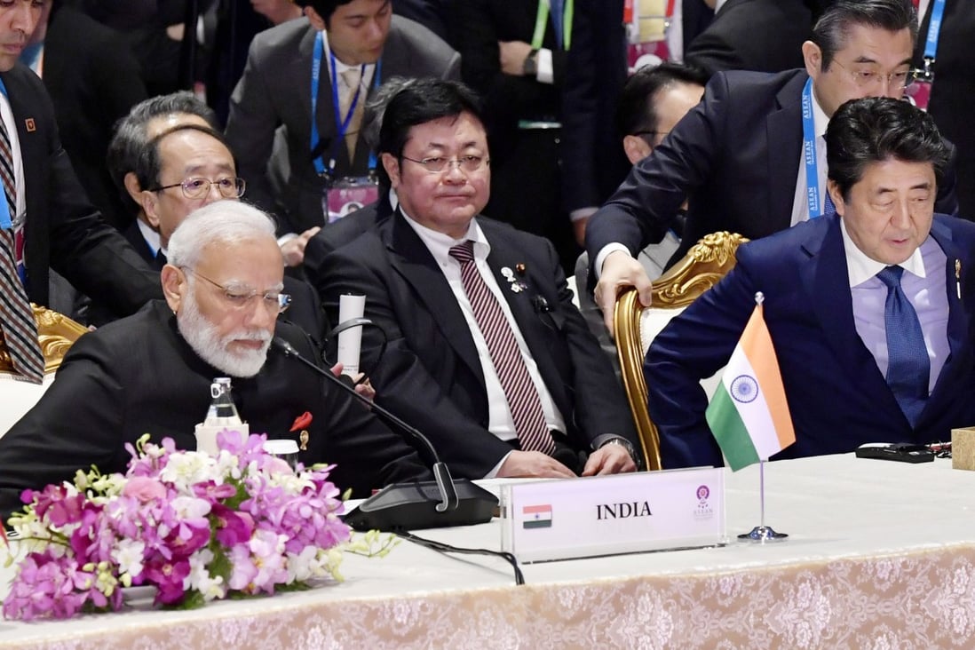 India pulled out of the RCEP deal at the last minute amid concerns its economy could be flooded with cheap Chinese goods. Photo: Kyodo
