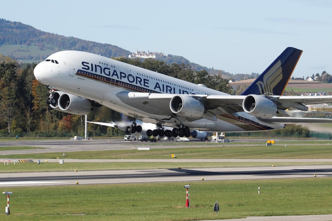An Airbus A380-800 aircraft operated by Singapore Airlines. Photo: Reuters