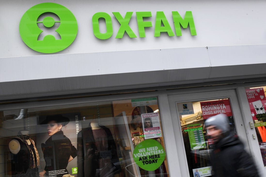 An Oxfam charity shop in London. Photo: EPA