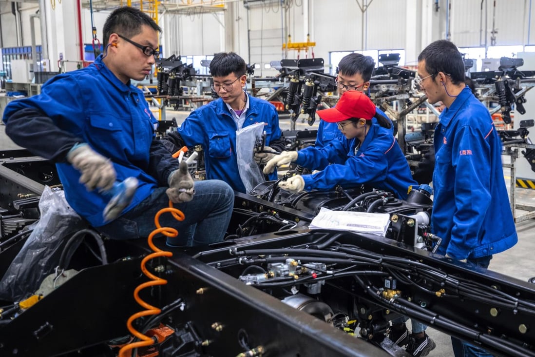 In the third quarter of 2019, China’s GDP growth rate dropped to 6.0 per cent, which is at the bottom end of China’s target range of 6 to 6.5 per cent growth for 2019. Photo: EPA