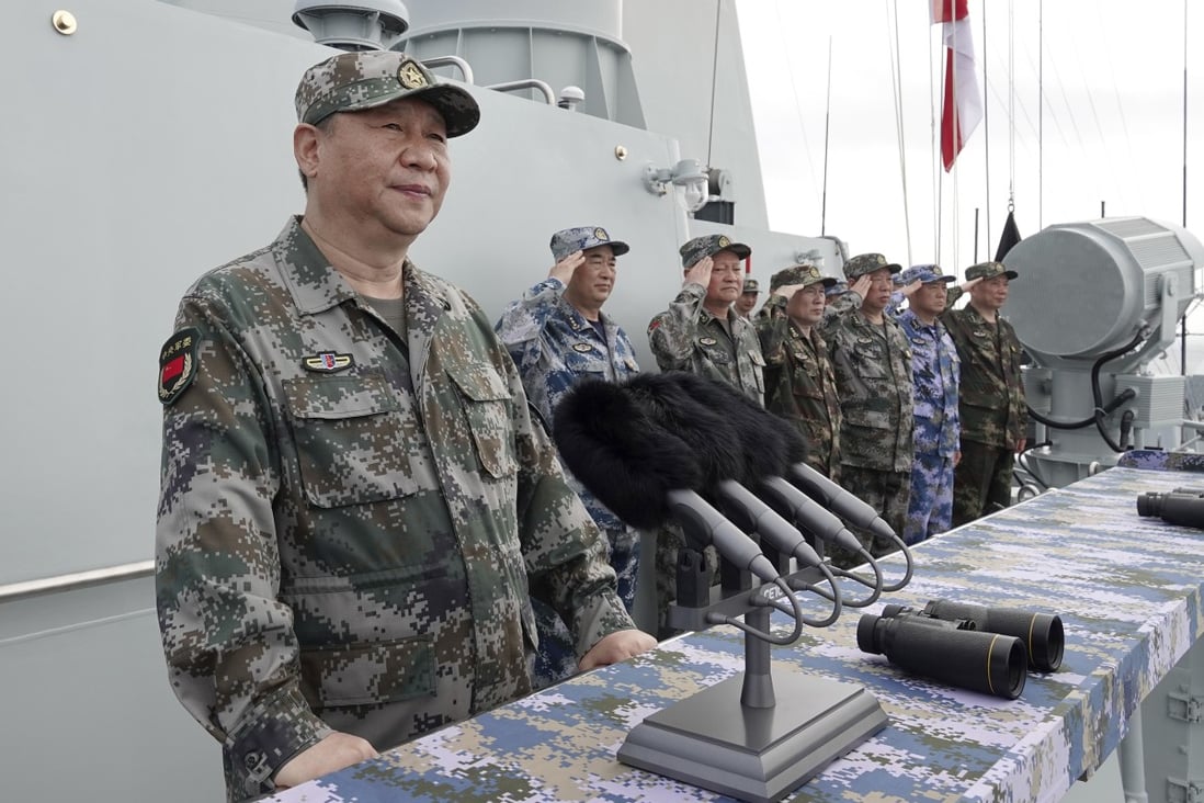 The newspaper of China’s armed forces proposed ways of using blockchain weeks after it was championed by President Xi Jinping, who is chairman of the Central Military Commission. Photo: Xinhua