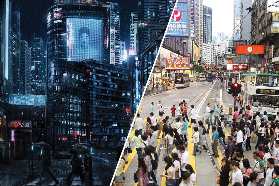 Real life, or fiction? Blade Runner's imagined 2019 looks a lot like contemporary Hong Kong.