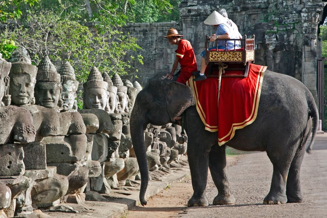 Cambodia Highlight Tours, Sunrise At Angkor By Tuktuk & Elephant Ride, Viet Green Travel