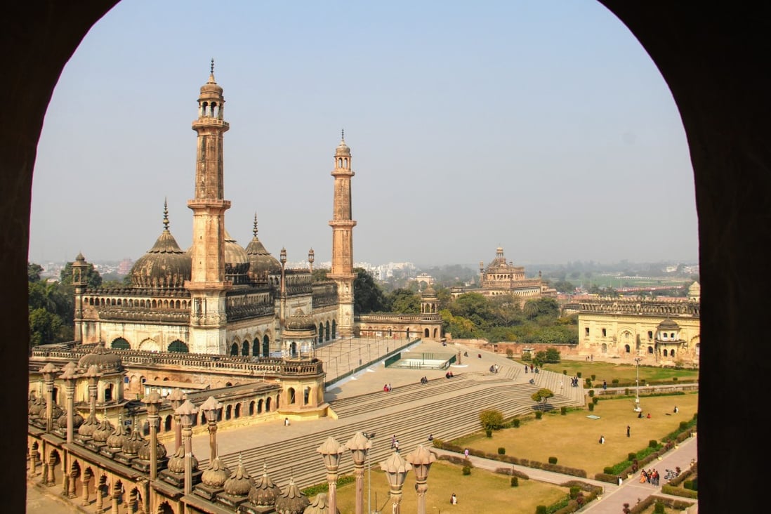 The Asafi Mosque in Lucknow, India, viewed from the terrace of the Bada Imambara. Lucknow has a rich history of architecture. Photo: Kalpana Sunder