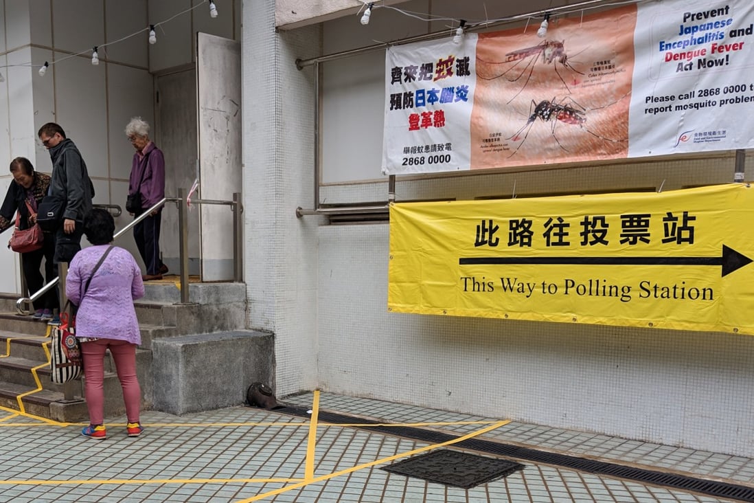 Voters have been warned to show up early for Sunday’s district council elections in Hong Kong. Photo: Sum Lok-kei