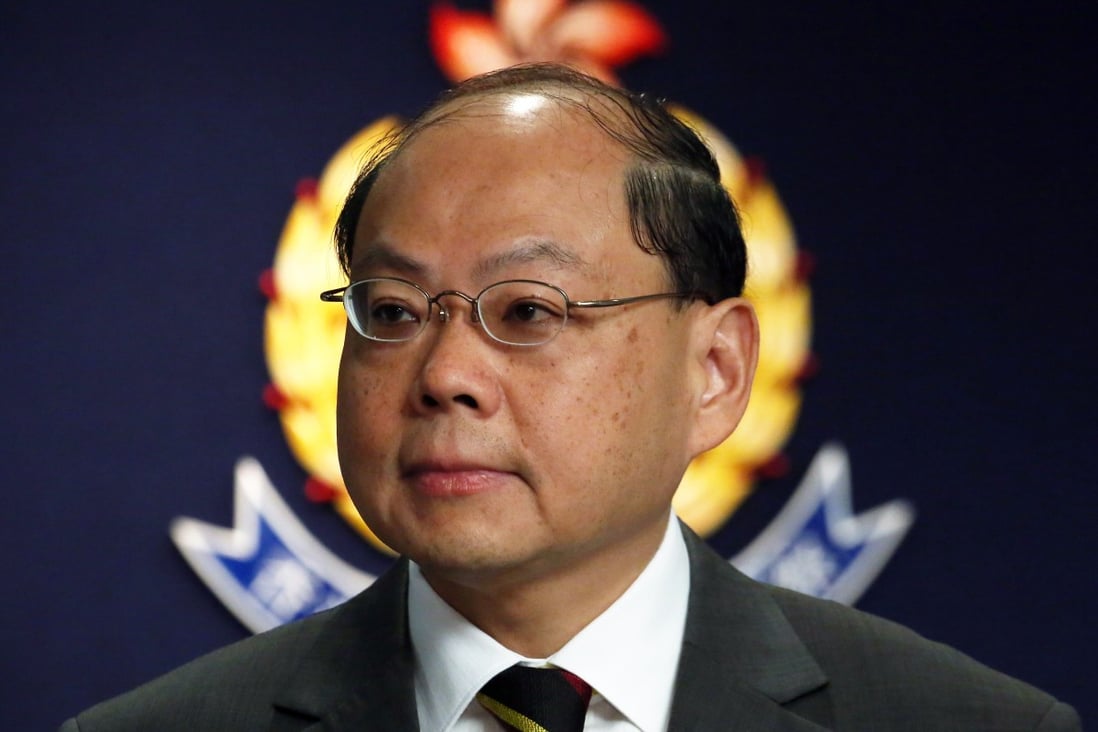 Former Hong Kong police commissioner Andy Tsang Wai-hung has missed out on a top posting with the United Nations. Photo: SCMP