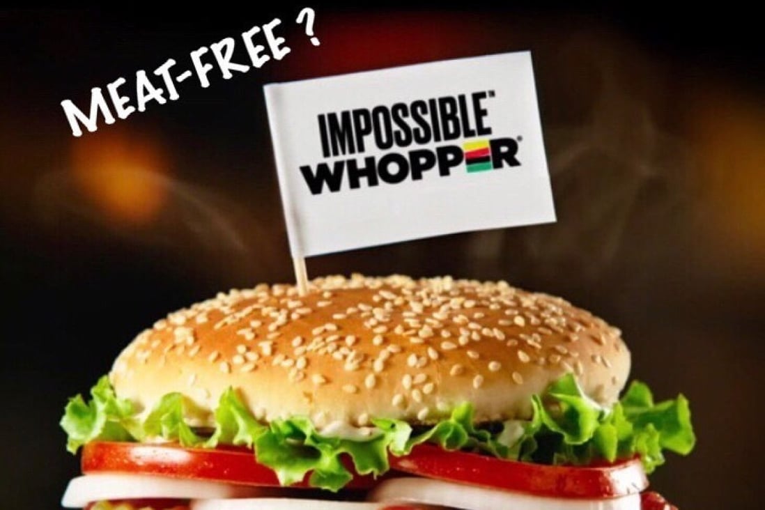 The Impossible Whopper has come under controversy for not being strictly vegan. Photo: Instagram