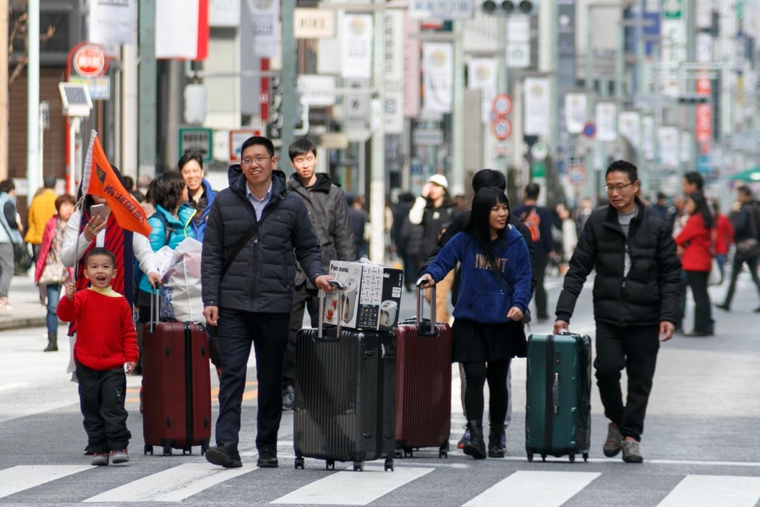 More than 8 million Chinese tourists visited Japan last year. Photo: Alamy