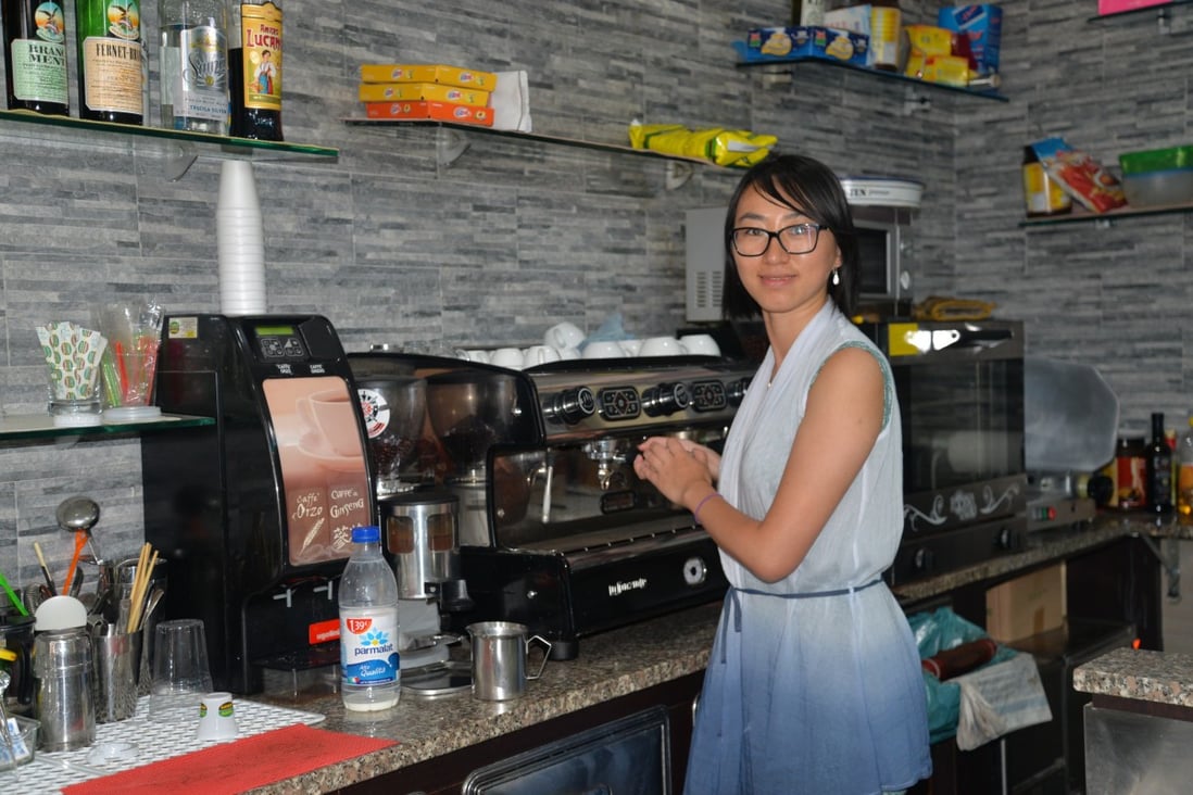 Grazia Deng, who studied anthropology in Hong Kong and spent 14 months undertaking fieldwork on the Chinese cappuccino culture in Bologna, Italy. Photo: Hilary Clarke