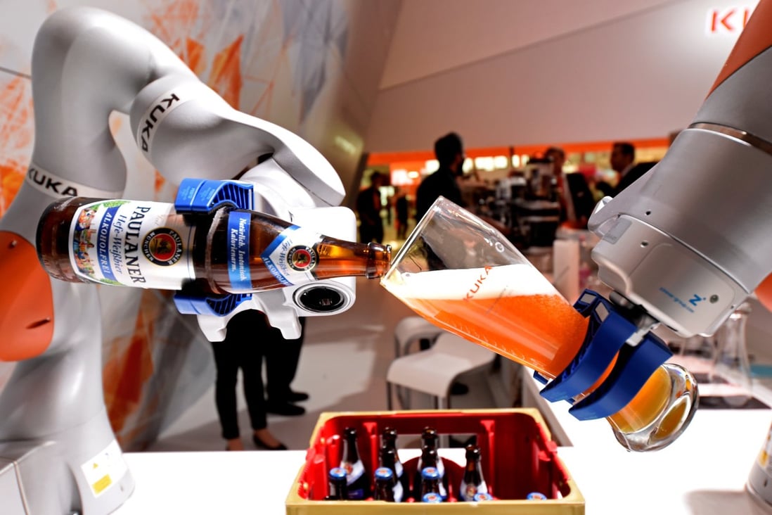 The German government announced closer scrutiny of acquisitions by non-EU firms in 2017, which was made in response to the 2016 takeover of industrial robotics firm Kuka by Chinese firm Midea. Photo: Reuters