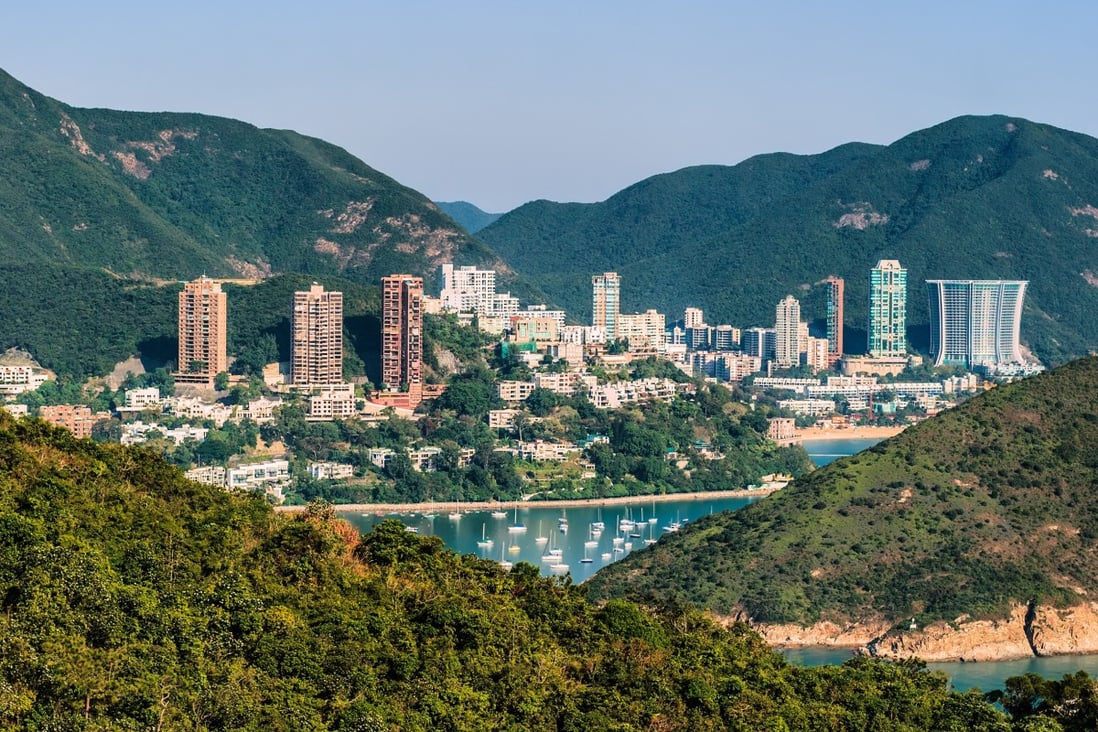 Deep Water Bay, Repulse Bay and the surrounding hills of Hong Kong Island. Photo: Shutterstock