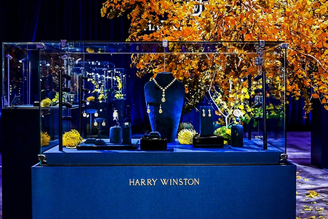Harry Winston showcases its ‘Winston Autumn’ collection in Shanghai.