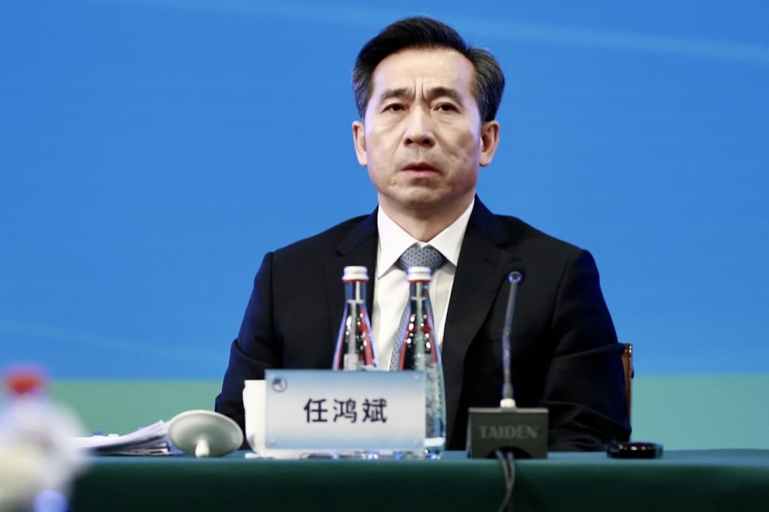 Ren Hongbin, assistant minister of commerce, said China hopes a trade deal can be reach as soon as possible. Photo: Getty Images