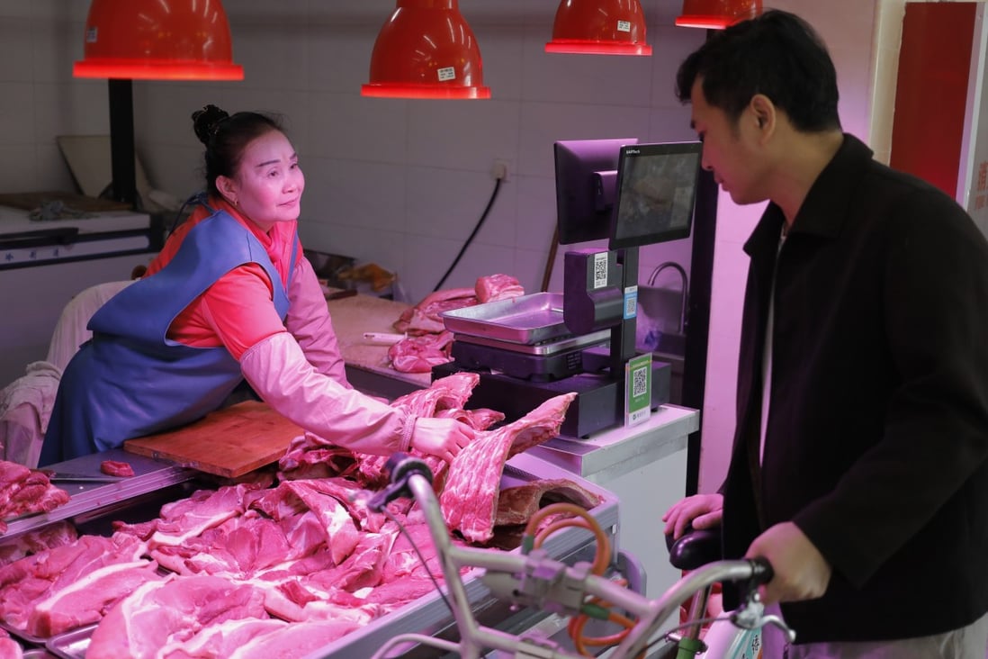 China’s consumer price index (CPI) rose to 4.5 per cent from a year earlier, up from a 3.8 per cent gain in October. Photo: EPA-EFE