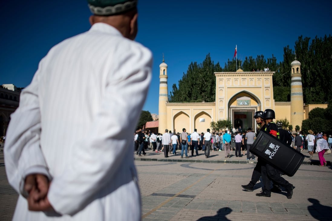 Beijing has defended its policies in Xinjiang, saying they are aimed at combating terrorism. Photo: AFP