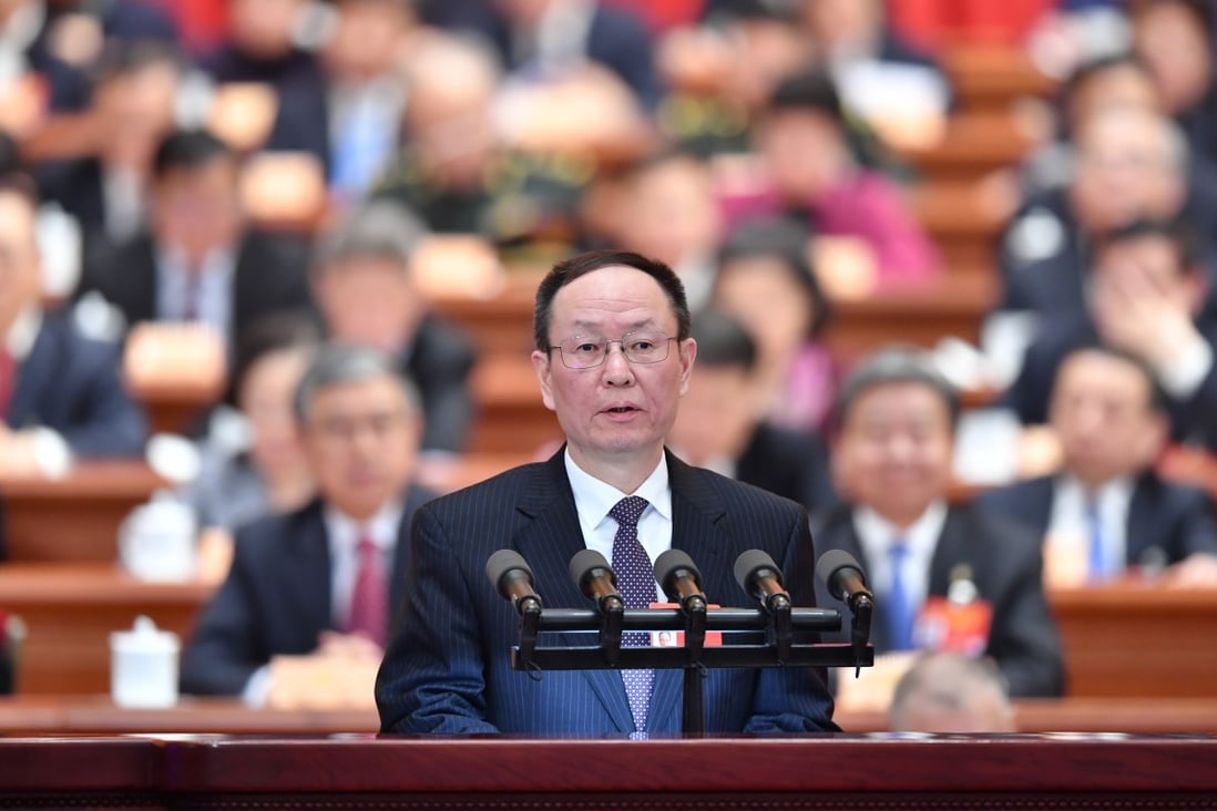 Wang Yiming, deputy head of the Development Research Centre (DRC), says economic growth of 6 per cent is not ‘watershed’ moment for China. Photo: Xinhua