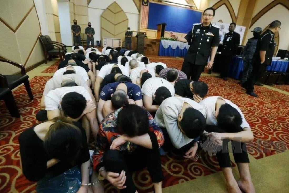 Dozens More Chinese Arrested In Malaysia S Ipoh For Online Scam South China Morning Post