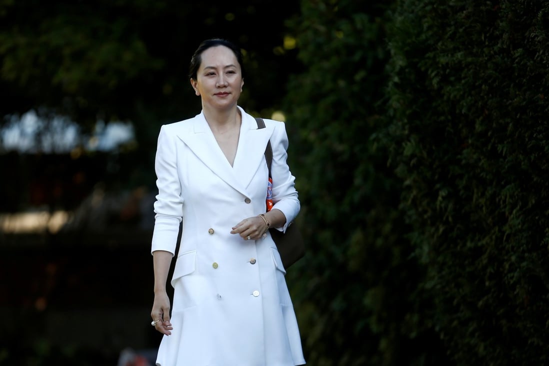 Huawei Technologies Chief Financial Officer Meng Wanzhou leaves her home to appear in British Columbia supreme court for a hearing Vancouver, Canada on September 30, 2019. Photo: Reuters