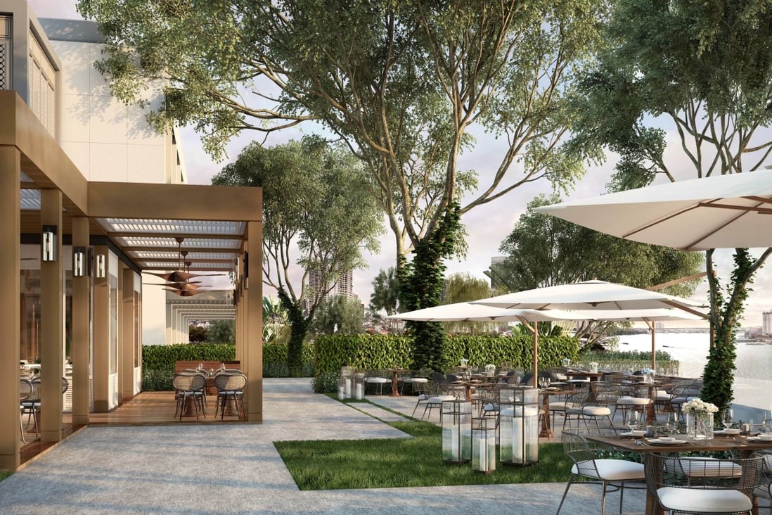 A rendering of The Capella Bangkok, in the Thai capital.