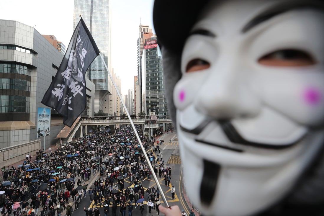 A mask ban in Hong Kong has been lifted. Photo: Sam Tsang