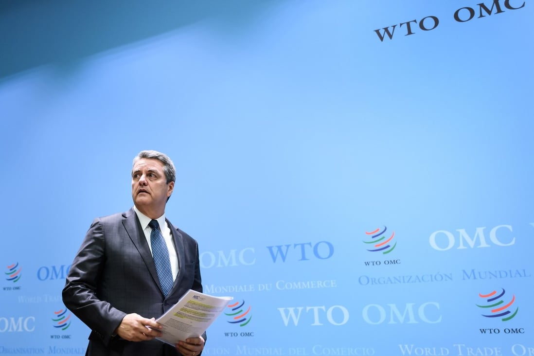 The World Trade Organisation’s (WTO) Appellate Body is the final court of appeal for trade disputes heard at the Geneva-based trade body and it requires a minimum of three judges to hear cases. Photo: AFP