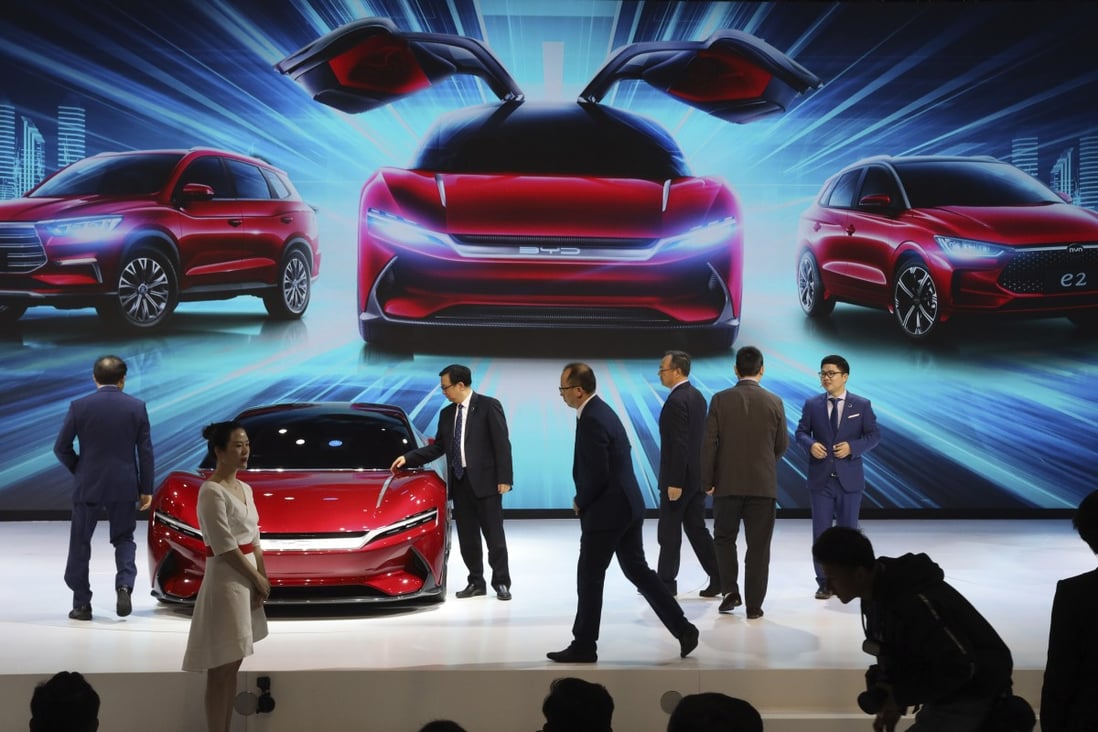 The China Association of Automobile Manufacturers (CAAM) expects sales to slide to about 25.31 million vehicles in 2020. Photo: AP