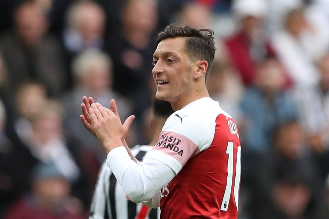 arsenal star mesut ozil faces backlash in china after attacking human rights abuses in xinjiang south china morning post