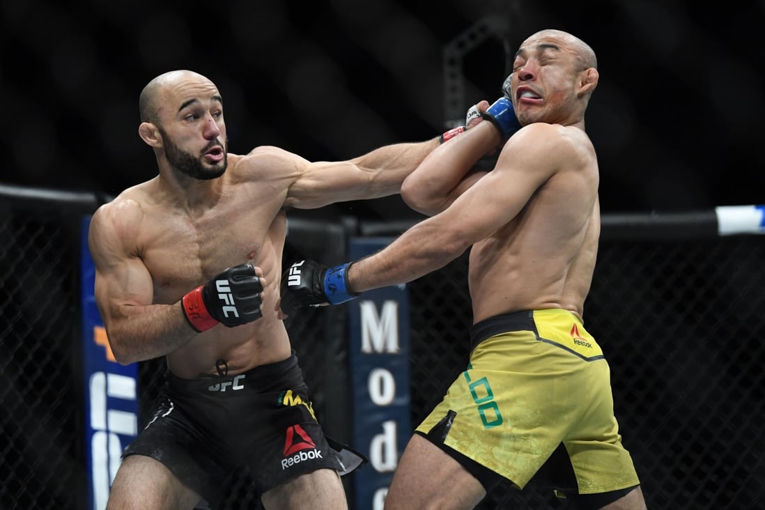 platform forvrængning kristen UFC 245: Marlon Moraes spoils Jose Aldo's bantamweight debut with narrow  decision win | South China Morning Post