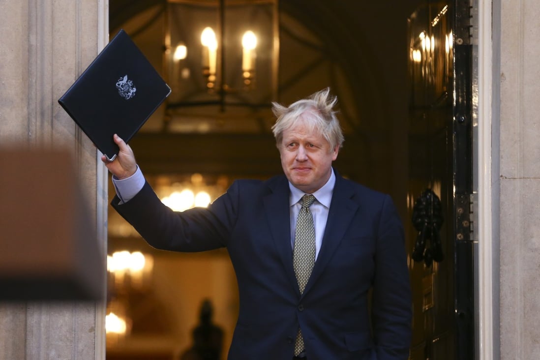 UK Prime Minister Boris Johnson has pledged to use his political capital from the recent election to “get Brexit done”. Photo: Bloomberg