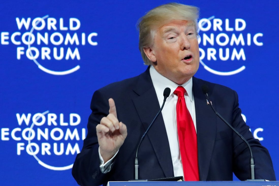 US President Donald Trump is expected to attend the World Economic Forum in January. Photo: Reuters