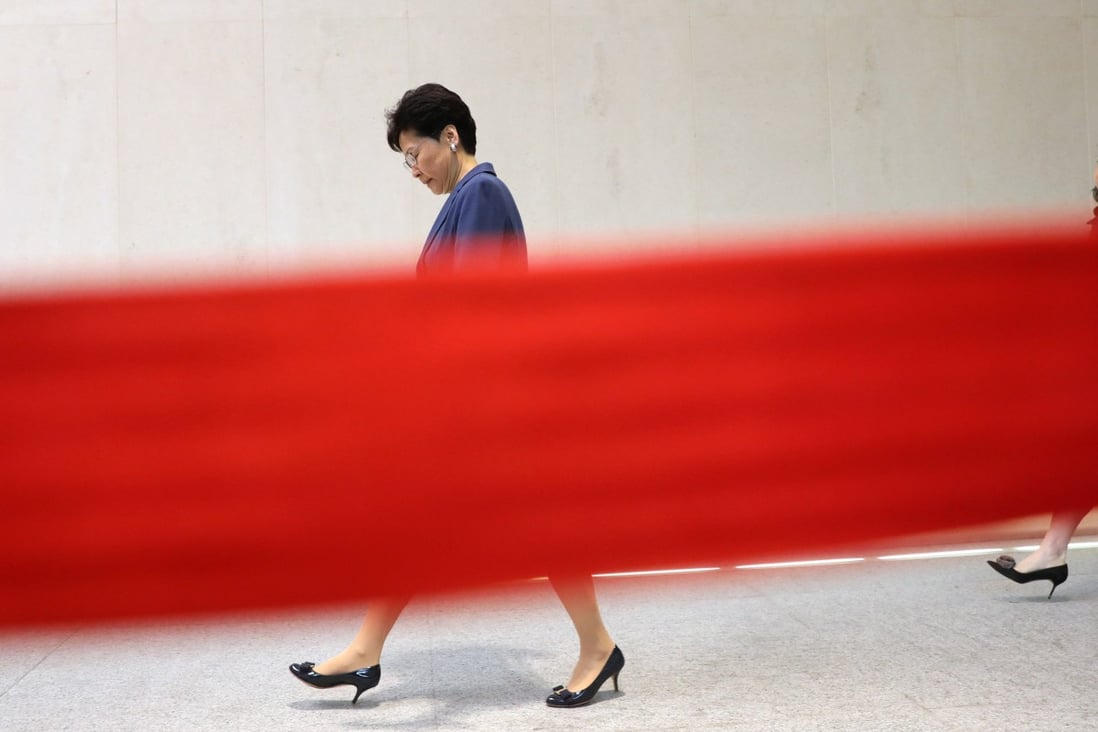 Sources say Chief Executive Carrie Lam is struggling to find people to sit on her review committee looking at the causes of anti-government protests sweeping Hong Kong. Photo: Sam Tsang