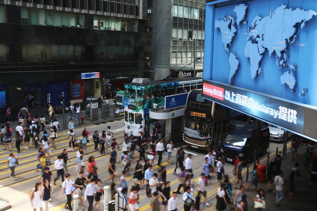 Employees in Hong Kong are known to keep long hours, working an average of 55 hours a week. Photo: K. Y. Cheng