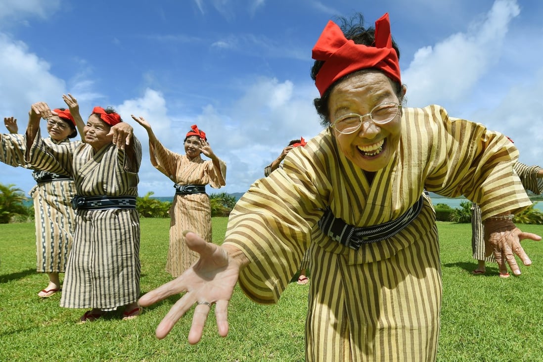 Japan has the world’s oldest population. Pictured: Japanese ‘girl band’ KBG84. Photo: AFP