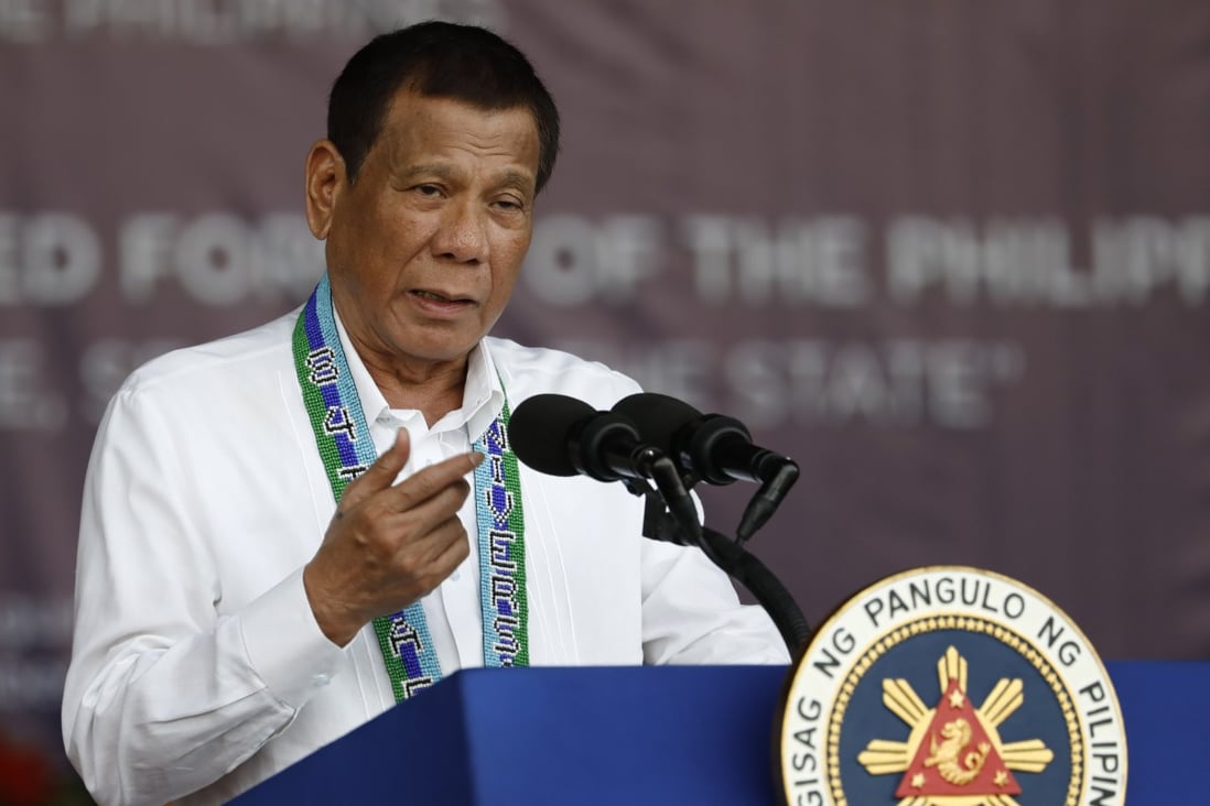 Philippines President Rodrigo Duterte. Photo: EPA
