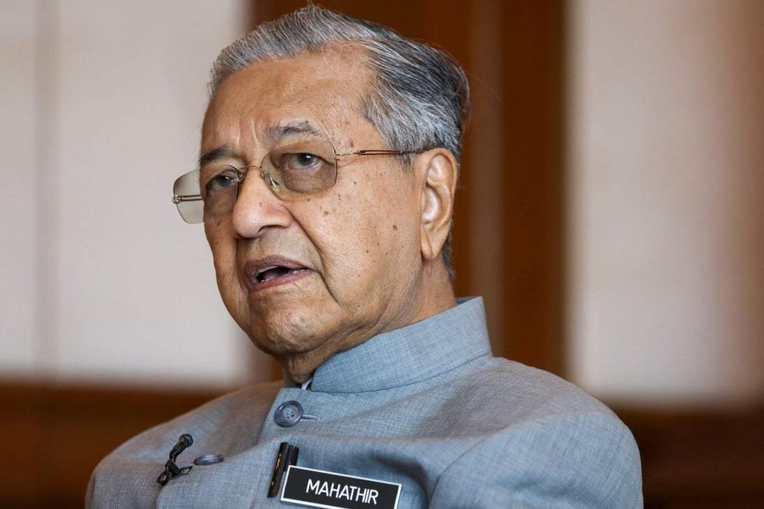 Prime Minister Mahathir Mohamad has raised Malaysia’s continental shelf claims in the South China Sea with the UN. Photo: Reuters