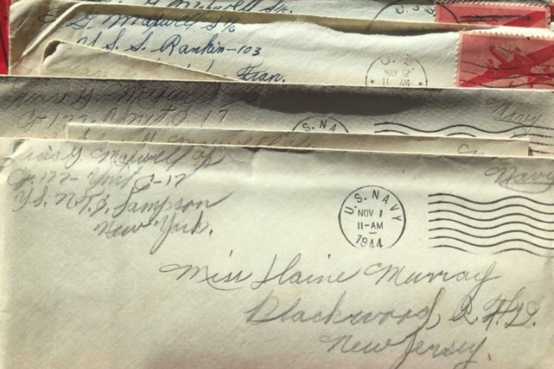 This stack of World War II love letters was found in a secondhand shop in Tennessee. Photo: Courtesy of Lindsy Wolke