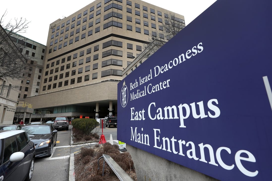 The Beth Israel Deaconess Medical Centre in Boston where Zheng Zaosong was working as a researcher. Photo: Getty Images