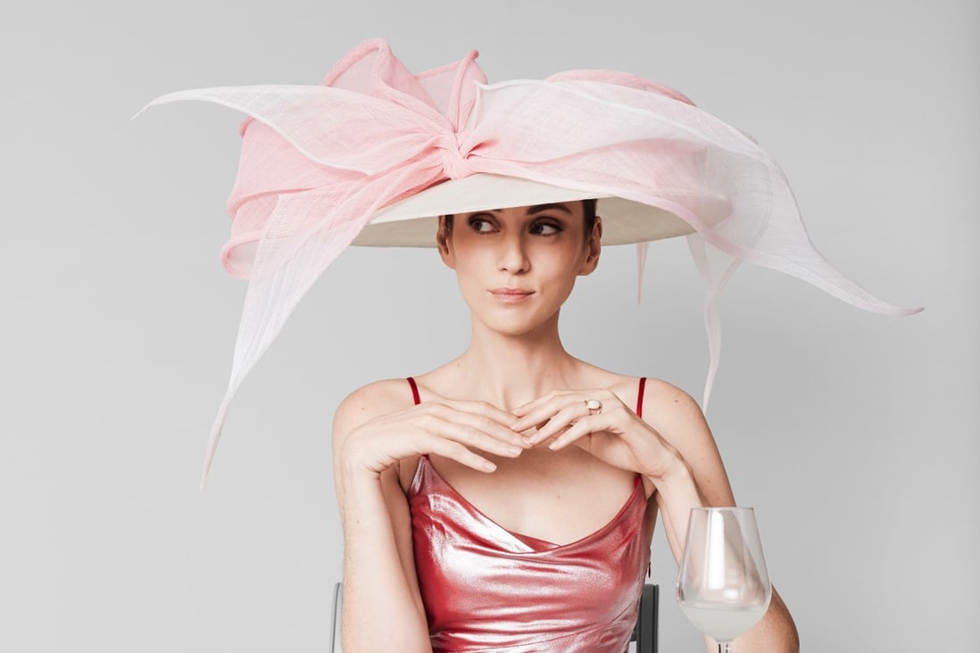 A Lock & Co couture hat designed by Hong Kong-raised milliner Awon Golding.