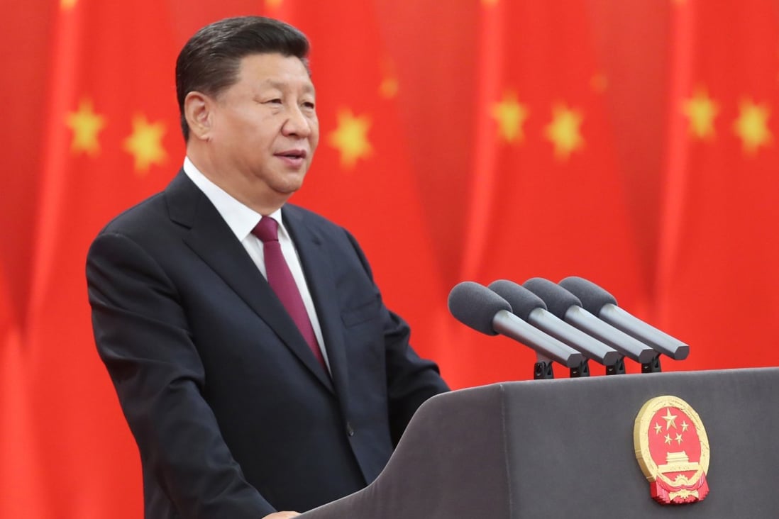 President Xi Jinping defined 2020 as a key milestone on the journey of realising his “Chinese dream”, which includes making China a “basically modernised socialist country” by 2035 and a “powerful” socialist country by 2050. Photo: Xinhua